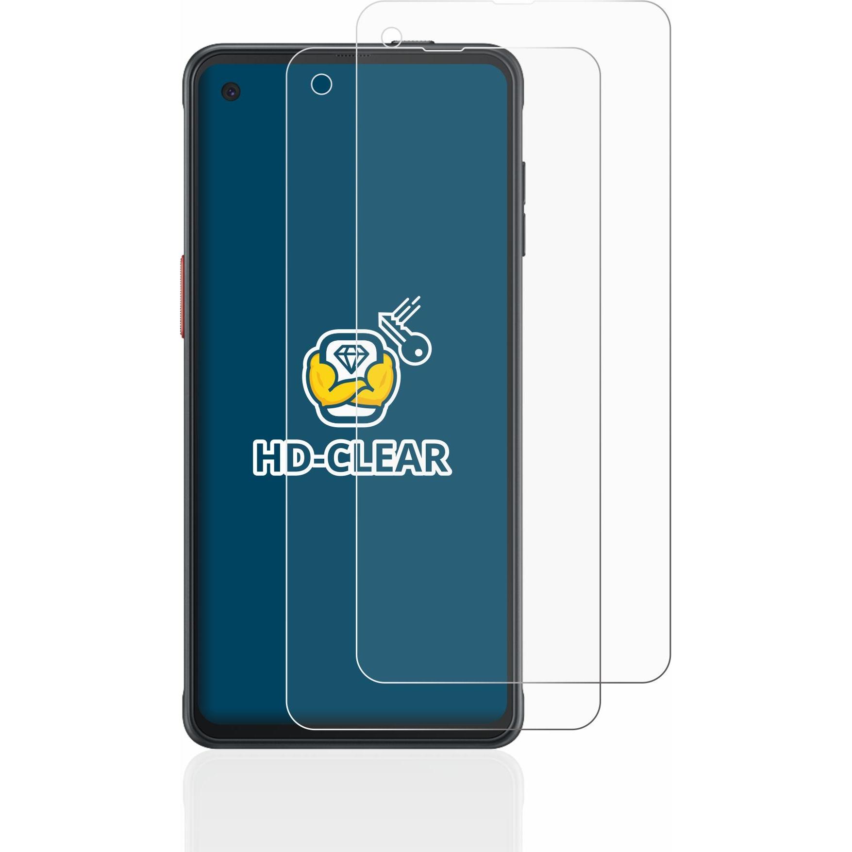 Thumbnail - BROTECT Schutzfolie Displayschutz Klar (2 Stück, Samsung Galaxy Xcover Pro), Smartphone Schutzfolie, Transparent