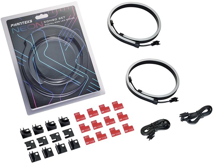 Productafbeelding Phanteks PC LED Strip Neon Digitale Strip Combo Set (RGB)