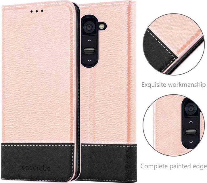 Actual product image Cadorabo Book X Wallet Cover (LG G2)