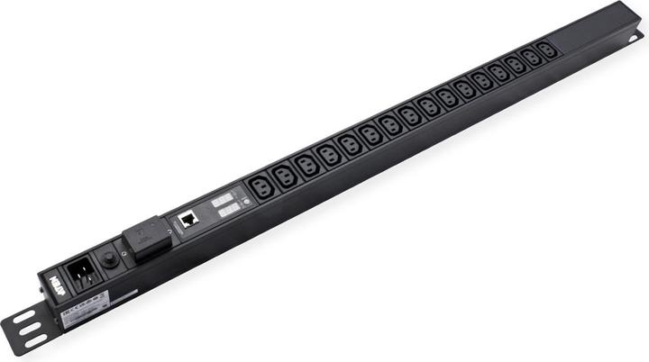 Actual product image Aten PE1216SG 0U Basic PDU with measuring function and overvoltage protection