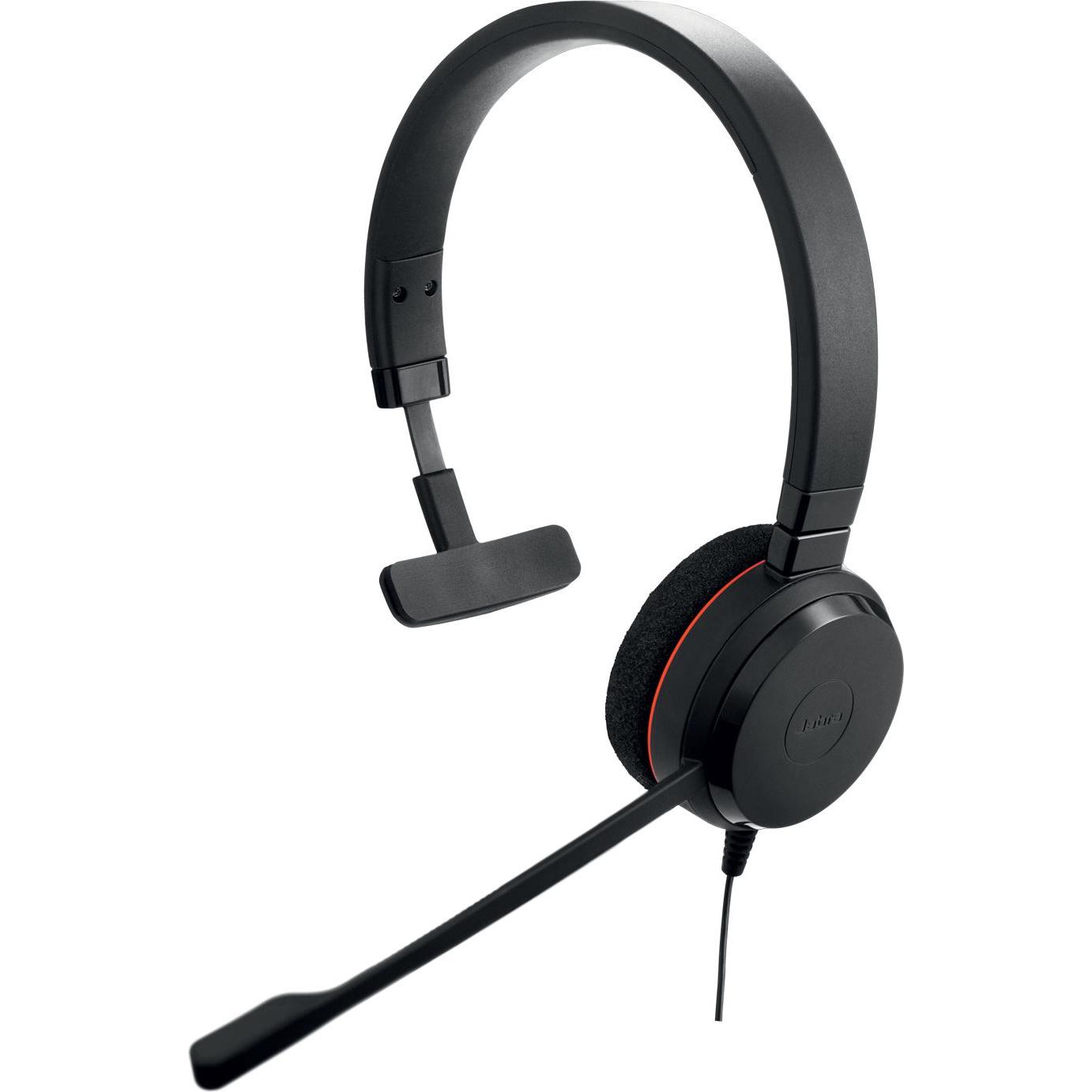 Jabra Evolve 20 UC Mono (Kabelgebunden, USB-C), Office Headset, Schwarz