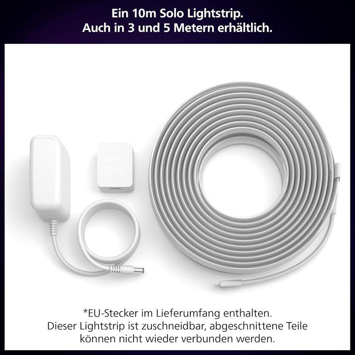 Produktbild Philips Hue Lightstrip Solo (Mehrfarbig, 1000 cm, Indoor)