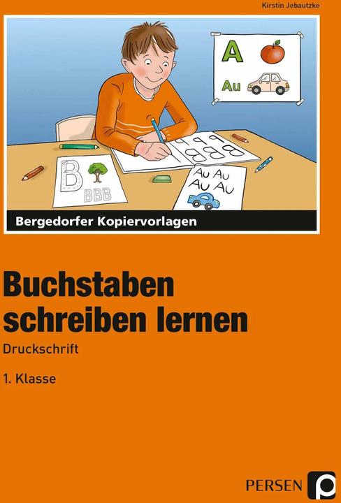 Immagine prodotto Buchstaben schreiben lernen - Druckschrift (Tedesco, Kirstin Jebautzke, 2018)