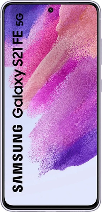Actual product image Samsung Galaxy S21 FE 5G EU (256 GB, Lavender, 6.40", Dual SIM, 12 Mpx, 5G)
