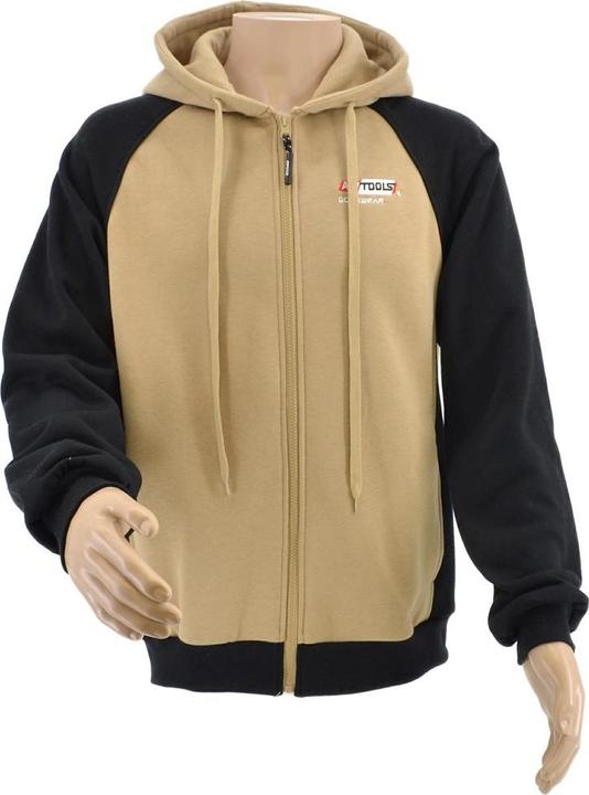 Produktbild Awtools Sweatshirt Mit Reissverschluss T6/ Beige-Schwarz/ XL (XL)