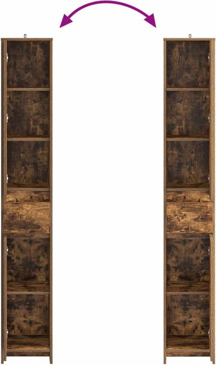 Produktbild vidaXL Badezimmerschrank (33 x 30 x 190 cm)
