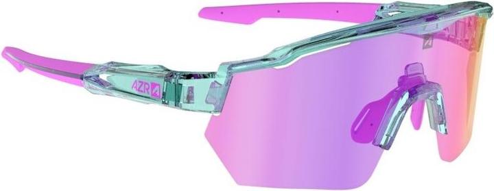 Produktbild AZR Race RX Cat 3 - Fahrradbrille (crystal turquoise varnish, Pink, Rosa)