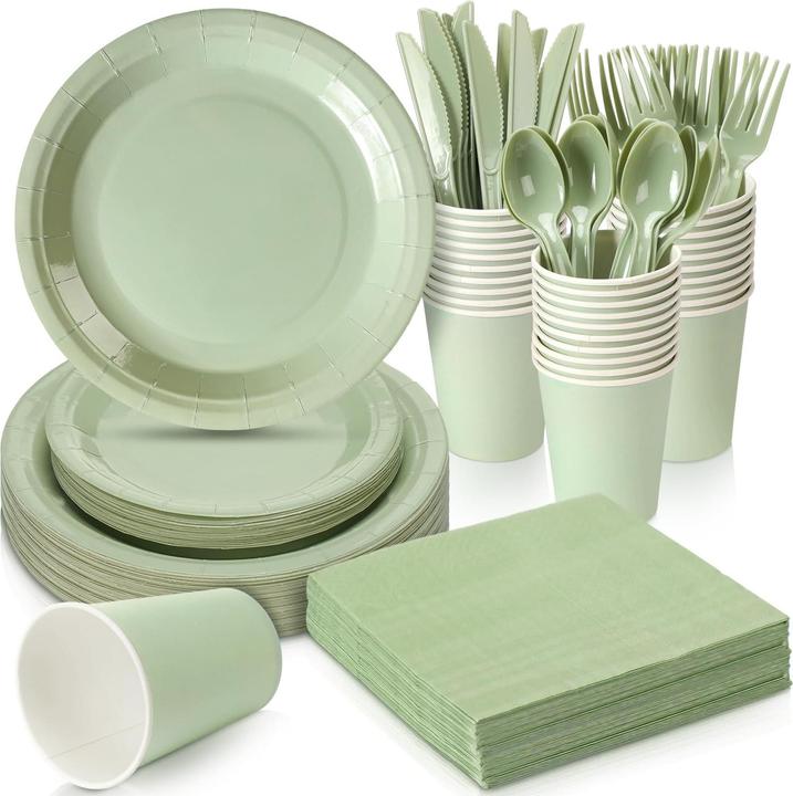 Produktbild I Am Creative Einweg Geschirr Party Tisch Deko (116 x)