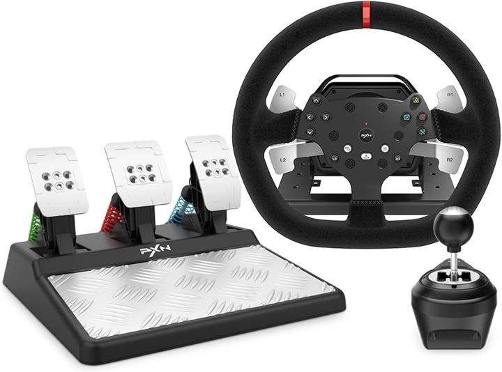 Immagine prodotto PXN Volante da gioco PXN-V10 (PC, PS3, PS4, Switch, Xbox One S, Xbox One X)