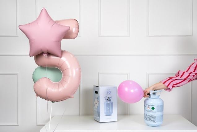 Actual product image Partydeco Einweg Helium-Flasche midi für 12 - 30 Ballons