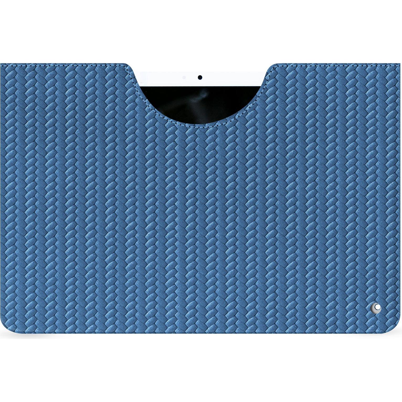 Noreve Lederschutzhülle (Google Pixel Tablet), Tablet Hülle, Blau