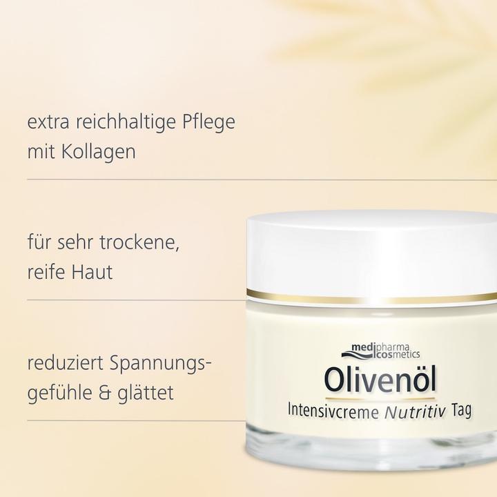 Actual product image Medipharma cosmetics Olive Oil Intensive Cream Nutritive Day Cream, 50 ml Cream (50 ml, Day cream)