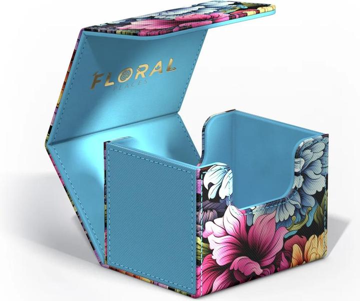 Actual product image Ultimate Guard Kartenbox Sidewinder 100+ Floral Places – Springbloom