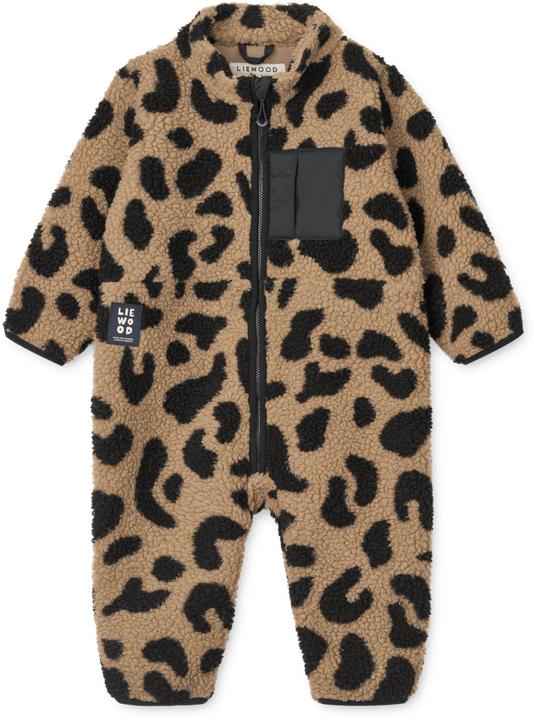 Produktbild Liewood Fleece Einteiler Nolano Mega Leo Oat Mix (68)