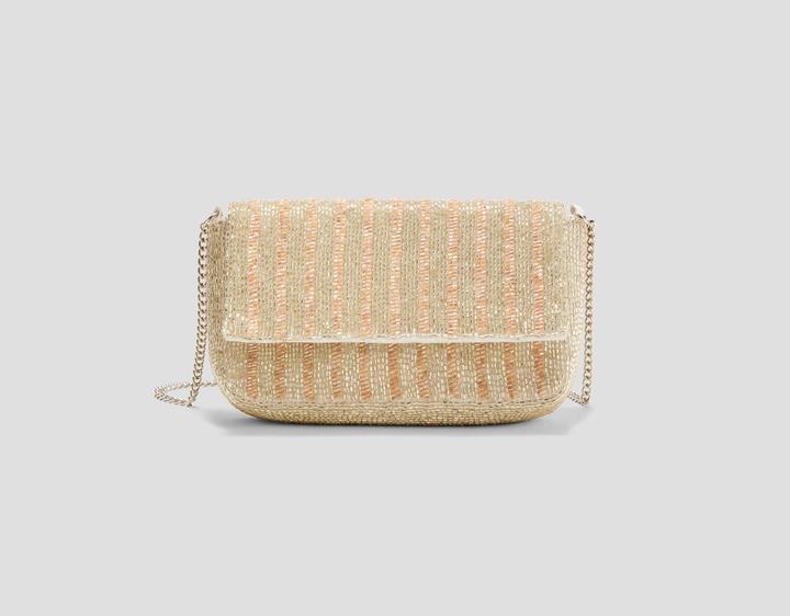Image du produit s.Oliver Tasche Schultertasche mit Schmuckperlen