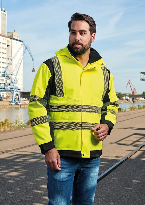 Actual product image Korntex Hi-Vis Softshell Rain Jacket (XXL)