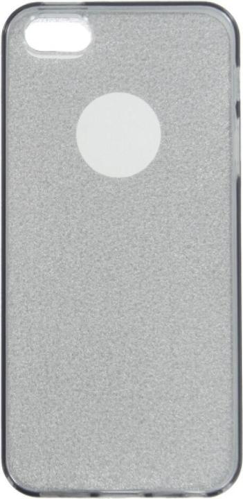 OEM TPU Case Glitter für iPhone 5 / 5s / SE schwarz (Apple iPhone 5, Apple iPhone 5s, Apple iPhone SE)