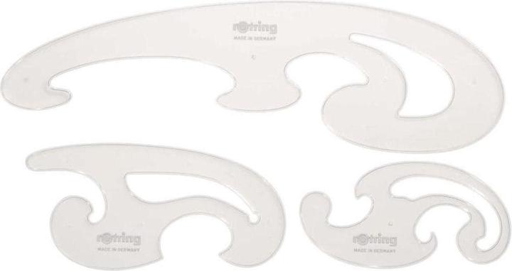 Produktbild Rotring Burmester Satz Centro 3-teilig (0 mm)