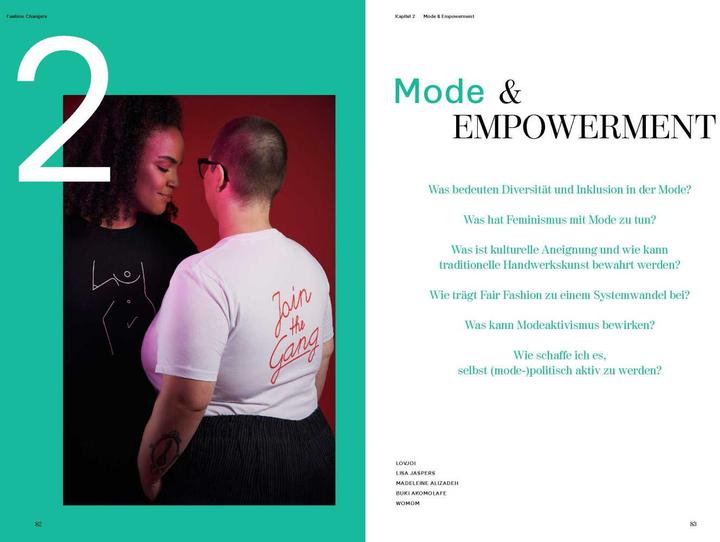 Immagine prodotto Fashion Changers - Wie wir mit fairer Mode die Welt verändern können (Tedesco, Vreni Jäckle, 2020)