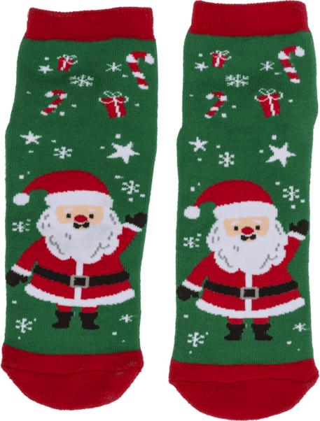 Actual product image Out of the blue Socks with ABS sole Merry XMAS one size fits all (One size)