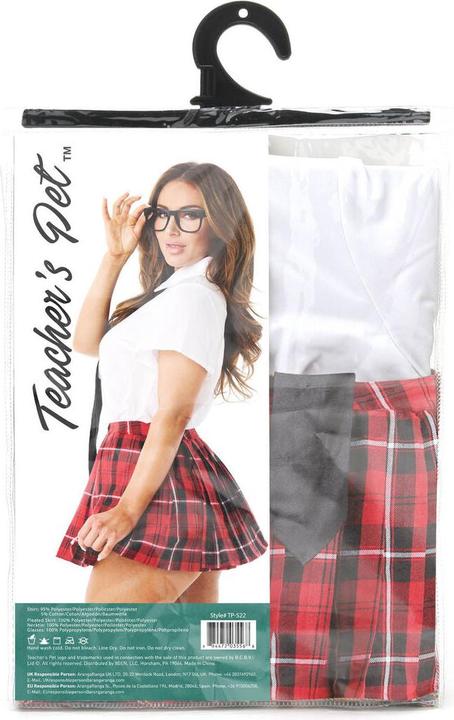 Produktbild Teacher's Pet Teacher Pet Women'S 4 PC Private School Sweetheart Costume (One Size)