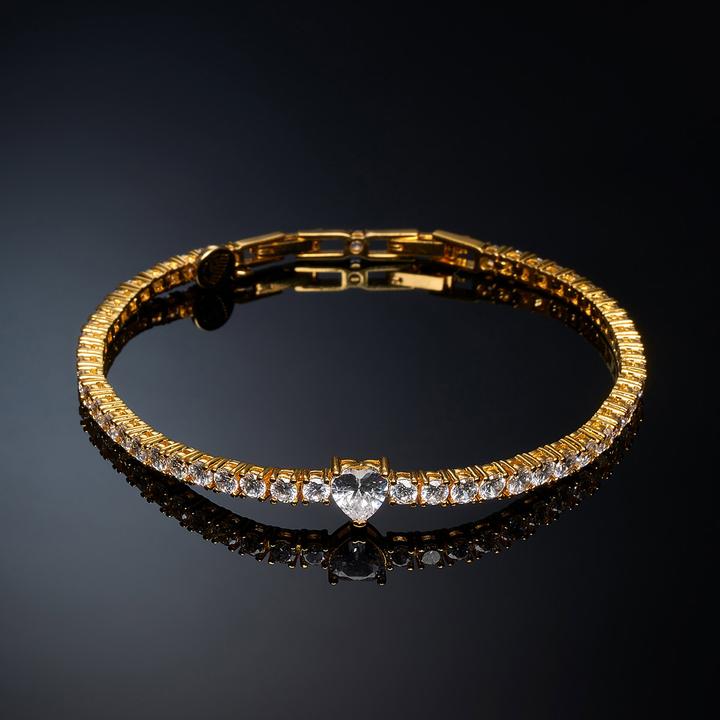 Immagine prodotto Chiara Ferragni Diamond Heart Armband (17.50 cm, Acciaio inossidabile)