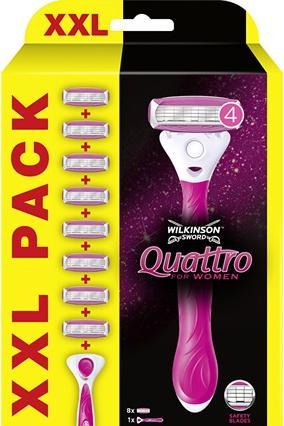 Produktbild Wilkinson WILKINSON Quatro for Woman maszynka do golenia + 7 wkładów