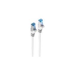 Thumbnail - Shiverpeaks -BASIC-S--Netzwerkkabel-Patchkabel, cat 6A, S/FTP, PIMF, weiss, 0,5m (S/FTP, CAT6a, 0.50 m), Netzwerkkabel