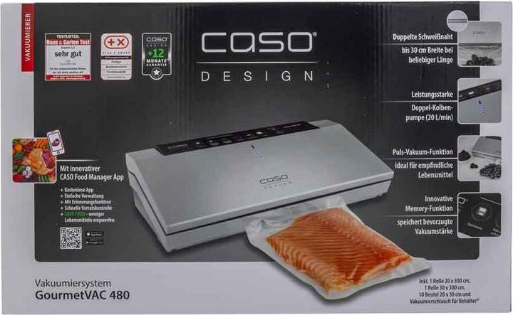 Actual product image Caso GourmetVAC 480