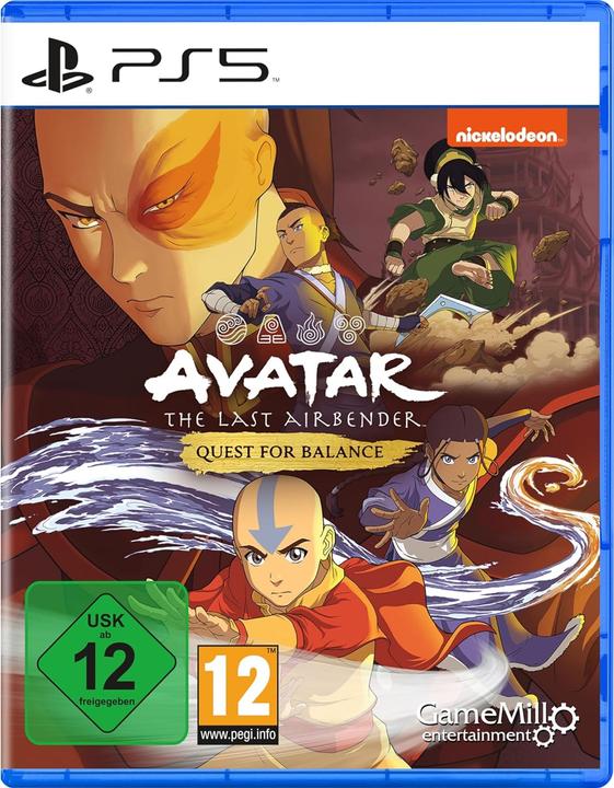 Actual product image GameMill Entertainment Avatar: The Last Airbender - Quest for Balance (PS5, DE)