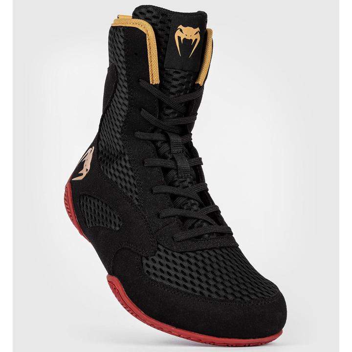Actual product image Venum Boxing shoes Boxing boots / Contender / Black-Gold-Red / EU 45