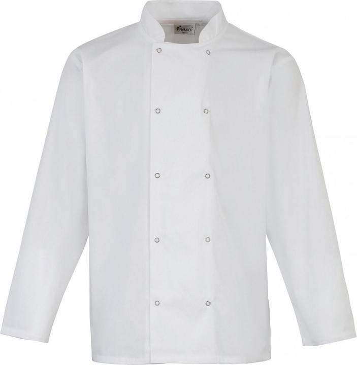 Actual product image Premier Kitchen jacket with snaps, long sleeves (L)