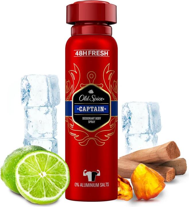 Produktbild Old Spice Deodorant Captain 150ml (Spray, 150 ml)