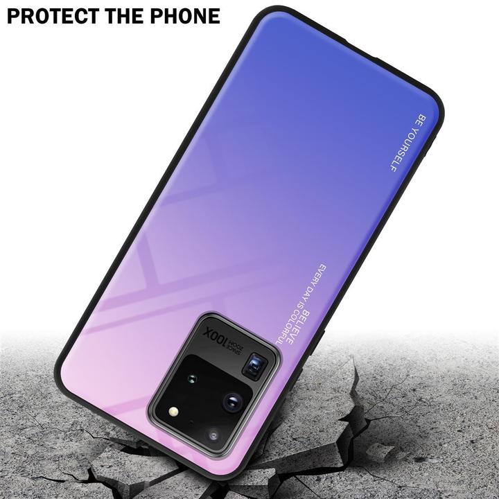Produktbild Cadorabo TPU 2 Farben Glas Cover (Samsung Galaxy S20 Ultra)