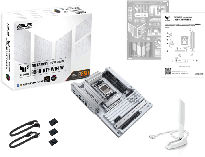 Immagine prodotto ASUS MB TUF GAMING B850-BTF WIFI W (AM5, AMD B850, ATX)