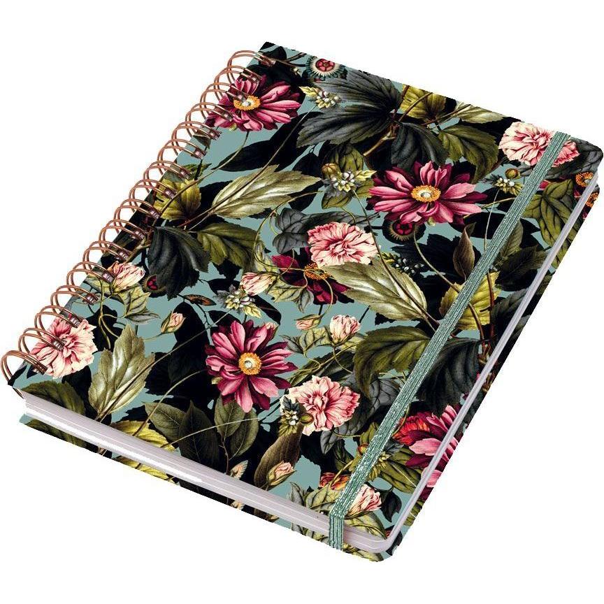 Cedon, Heft + Block, Ringbuch Hardcover PASSIONSBLUME (16.5 x 21 cm, Harter Einband)