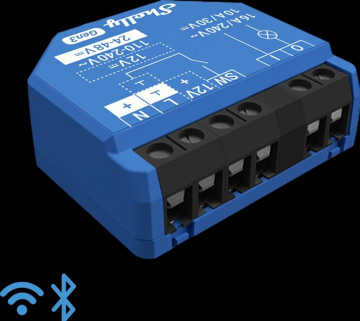 Produktbild Shelly Gen3 Gateway (Schaltaktor)