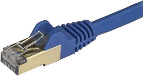 Immagine prodotto StarTech Cavo patch Cat6a 1m blu (STP, CAT6a, 1 m)