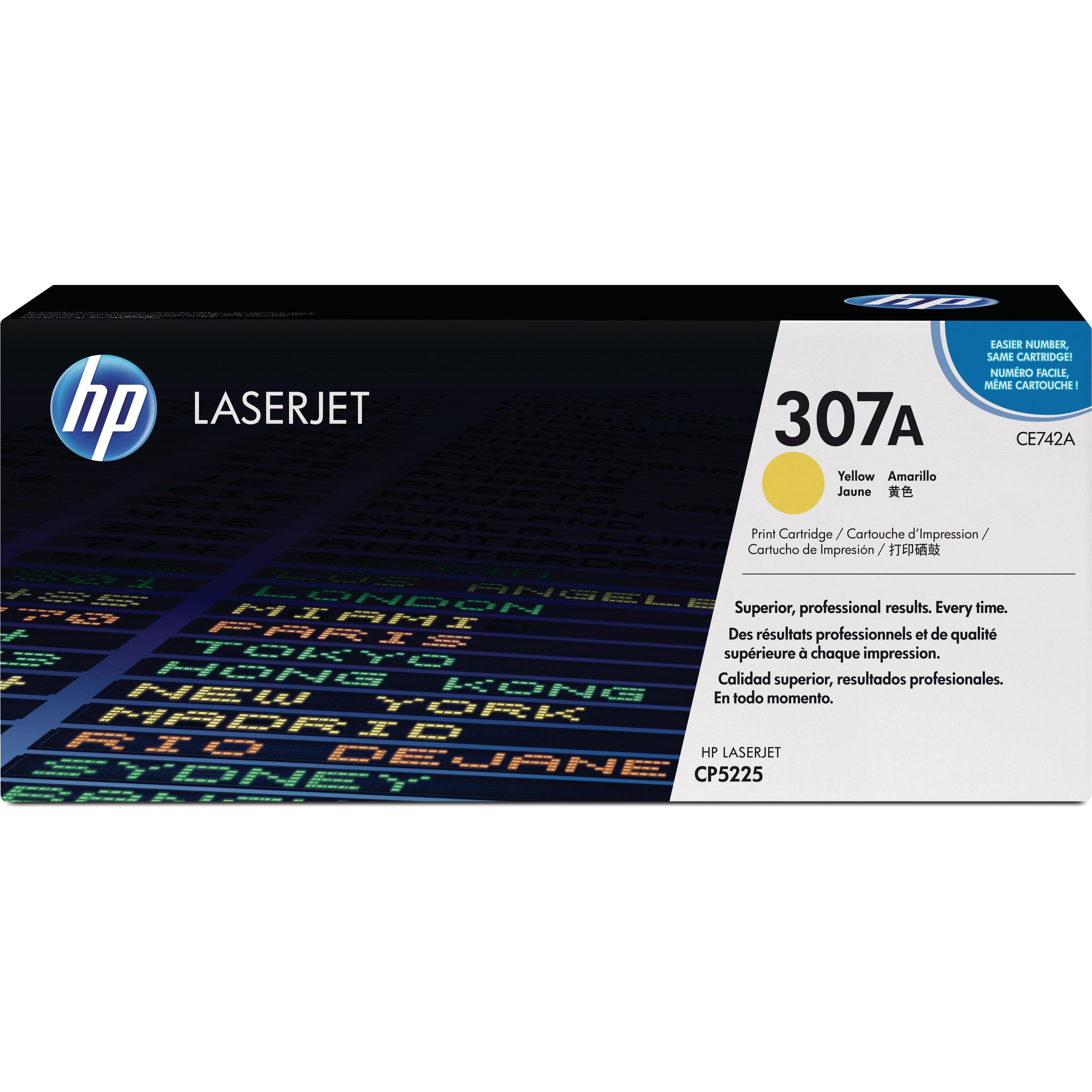 HP, Toner, 307a (Y)