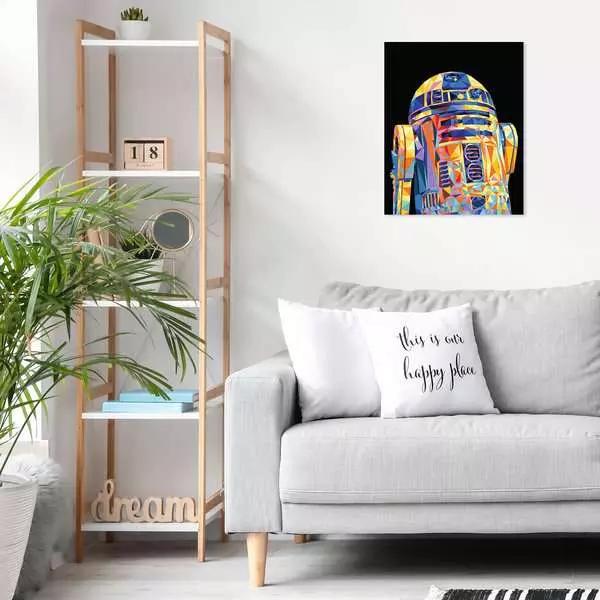 Produktbild Ravensburger CreArt - Malen nach Zahlen Star Wars - R2-D2