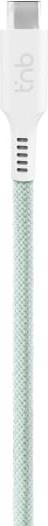 Actual product image T'nB CÂBLE USB-C MAGNÉTIQUE 1,5M M/M (VERT) (1.50 m, 60 W)