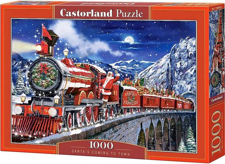 Castorland Santa's coming to Town Puzzle 1000 Teile (1000 Teile)