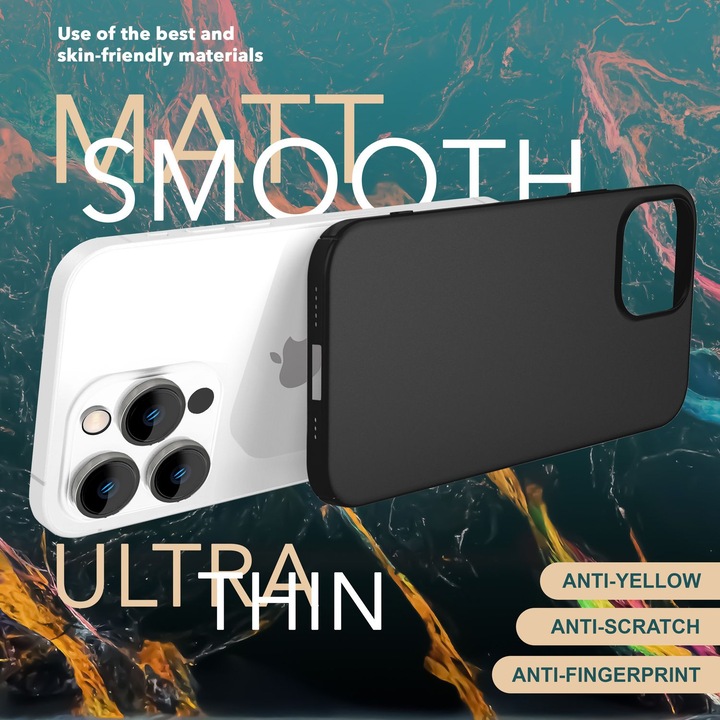 Actual product image Nalia Extra Thin Mobile Phone Case 0,5mm (Apple iPhone 15 Pro Max)