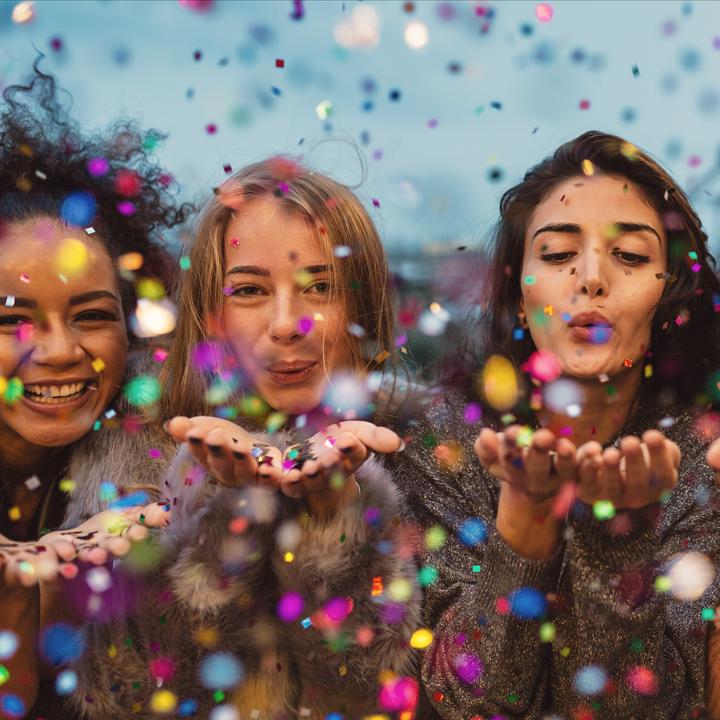 Actual product image Relaxdays XXL confetti bag (1 pcs.)