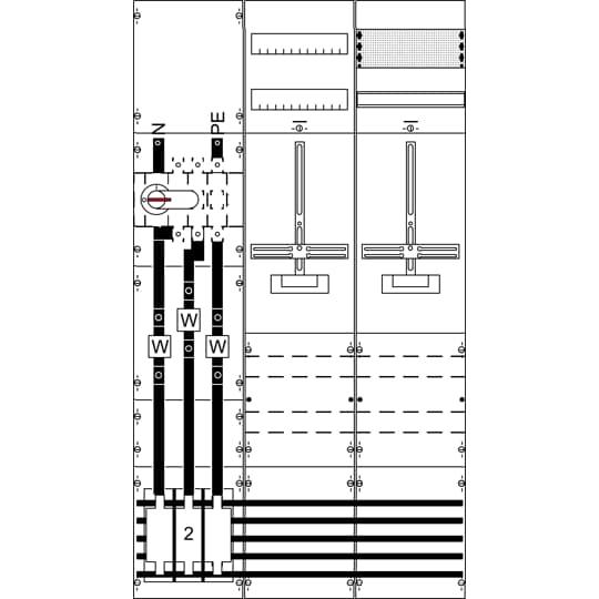 ABB, Verteilerschrank Zubehör, KA4317