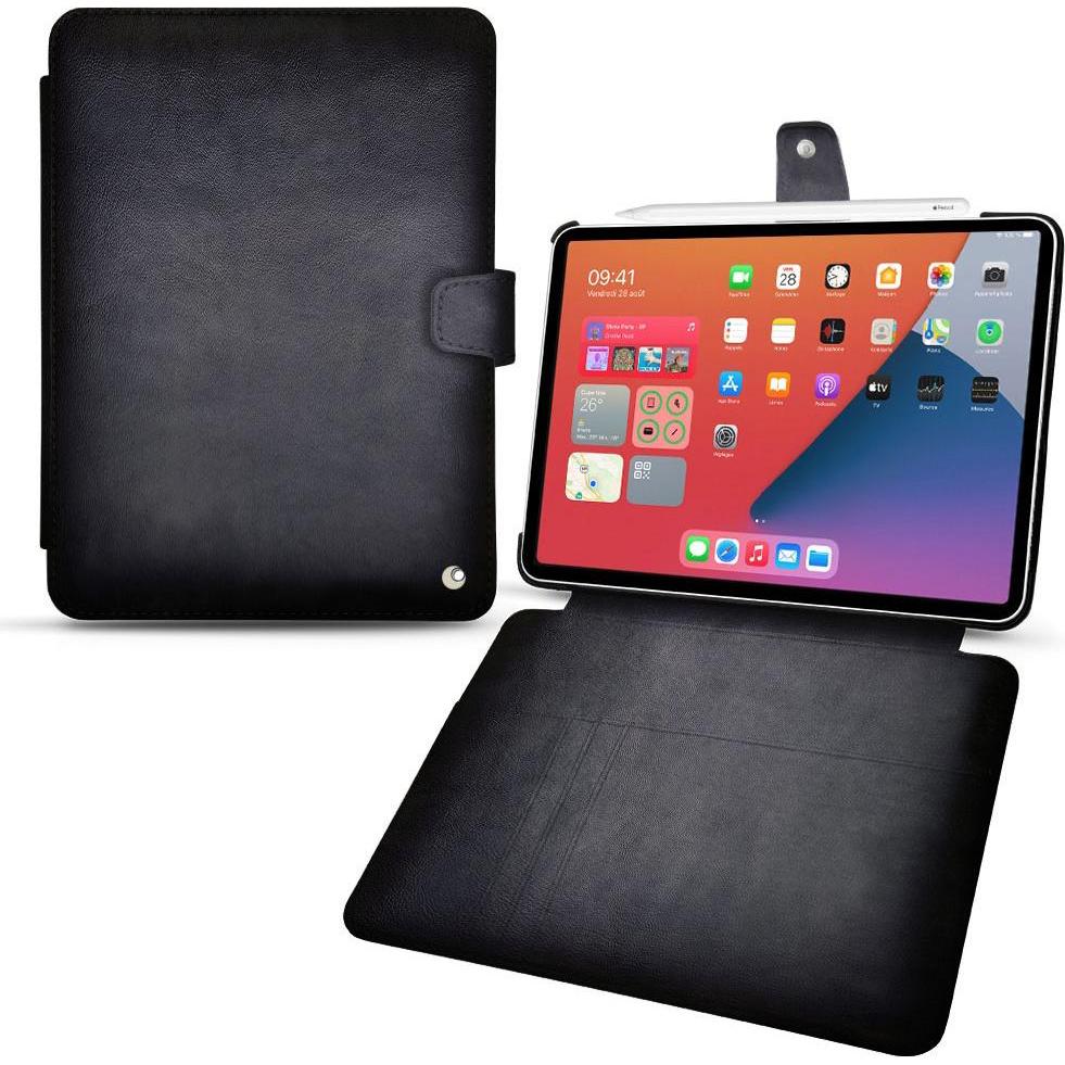 Noreve Lederschutzhülle Wallet (iPad mini 6), Tablet Hülle, Grau
