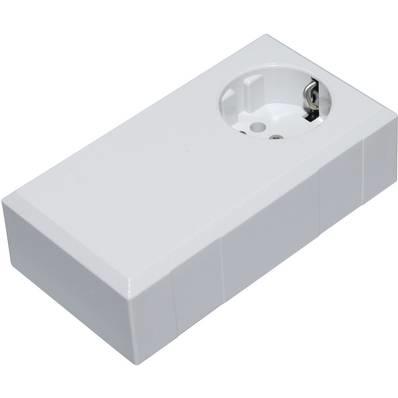Tru Components Stecker-Gehäuse Polycarbonat, ABS Licht-Grau 125 x 67 x 50 ESO 1250 E 1 St. (Gehäuse), Elektronikzubehör ...