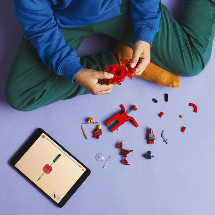 Produktbild LEGO Kais Drachen-Spinjitzu-Spinner (71823, LEGO Ninjago)