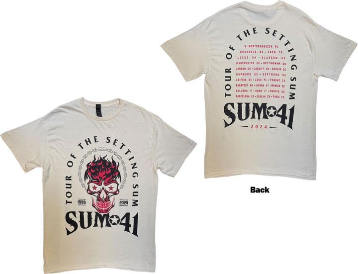Produktbild Universal Textiles Tour 24 Pt.2 Pink Skull Back Print (XXL)