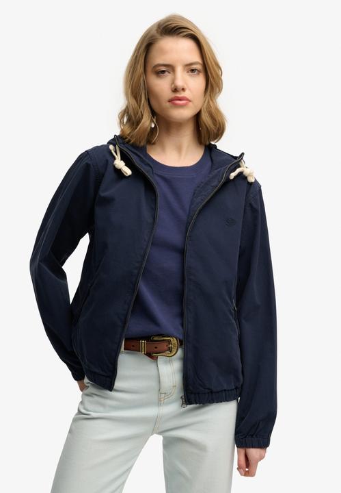 Produktbild Superdry Damen Kapuzenjacke aus gewaschenem Twill (S)